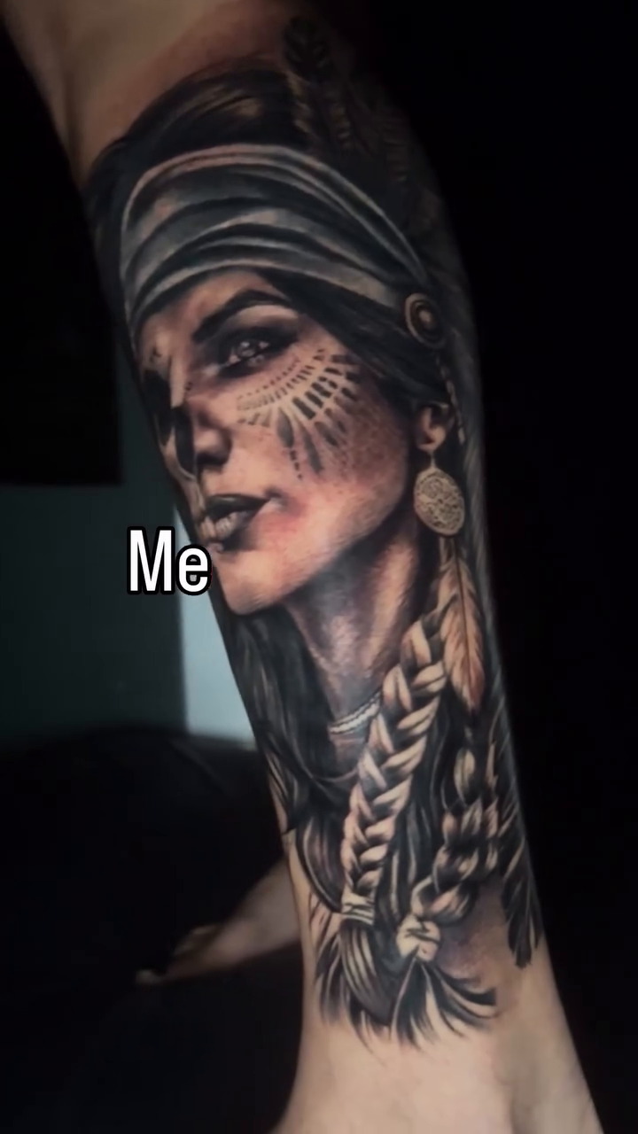 Tattoo by @cambamtattoos — realism, black_and_grey