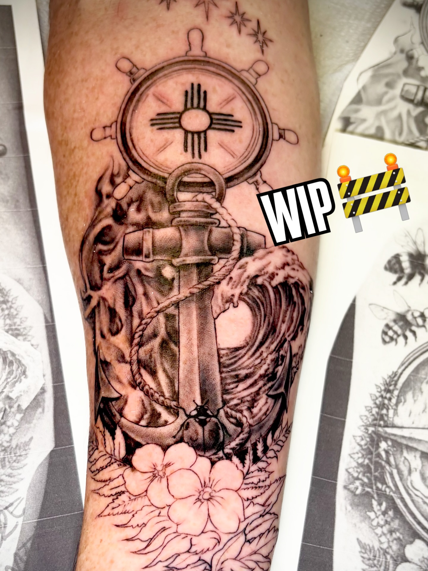 Tattoo by @theendoftimeis2am โ black_and_grey, realism