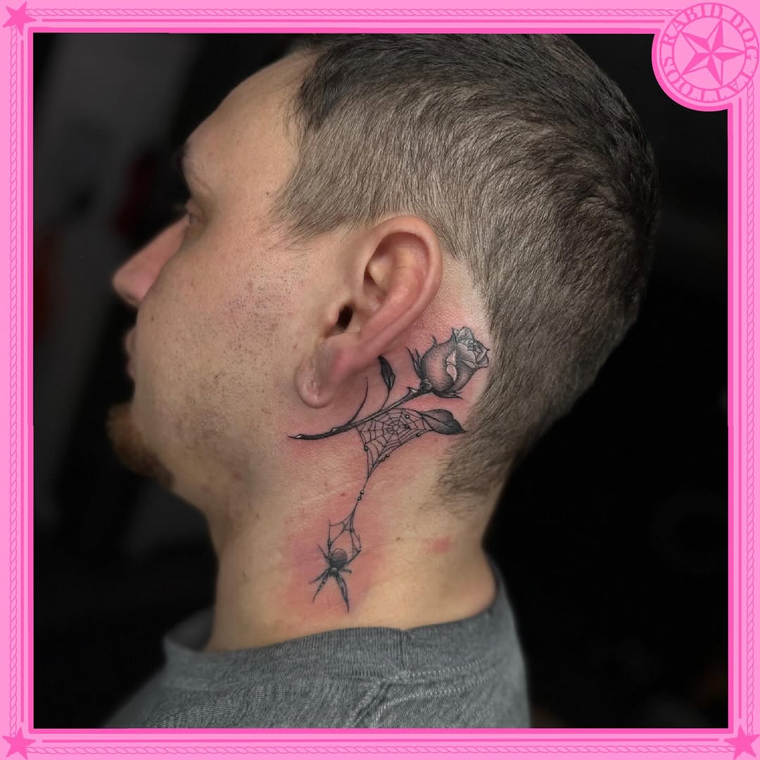 Tattoo by @rabiddogtattoos โ black_and_grey, realism