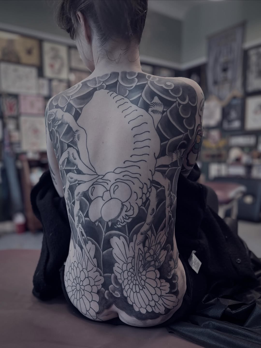 Tattoo by @matty_esswein — japanese_irezumi, black_and_grey