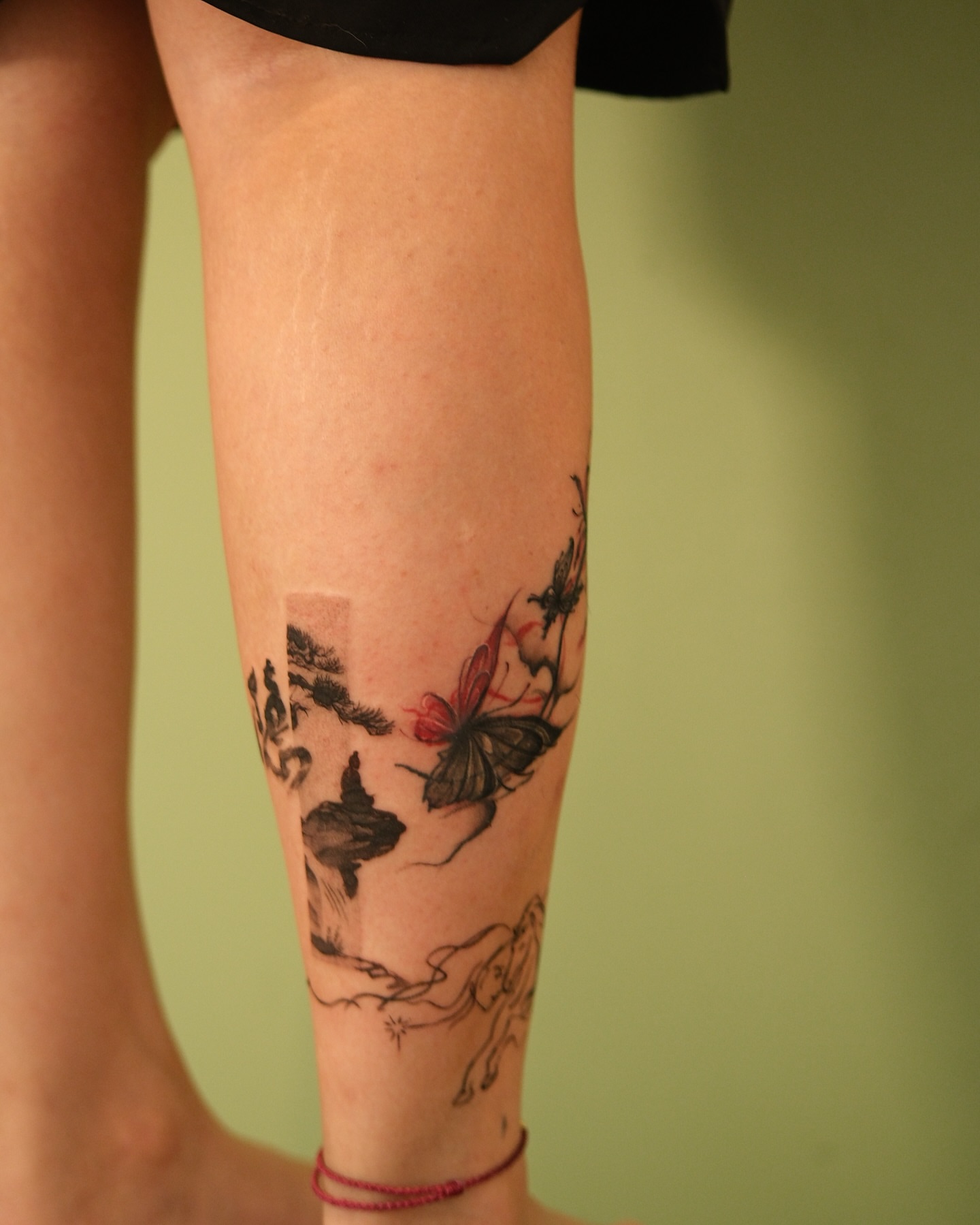 Tattoo by @numbandinked — black_and_grey, realism