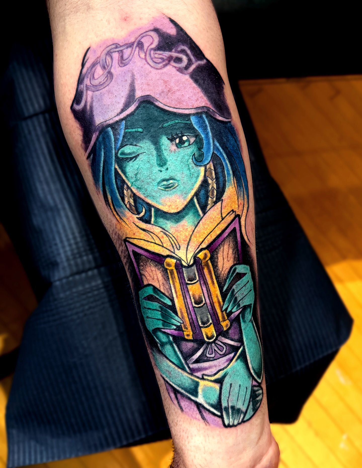 Tattoo by @kuntrevolution — anime