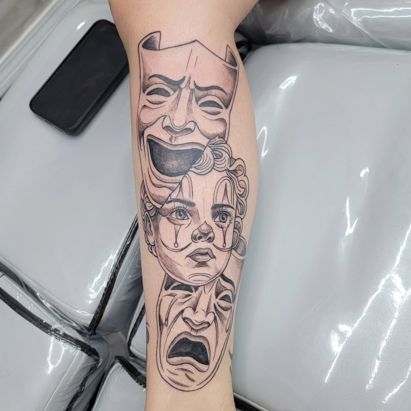 Tattoo by @tattoosbyjstar — black_and_grey