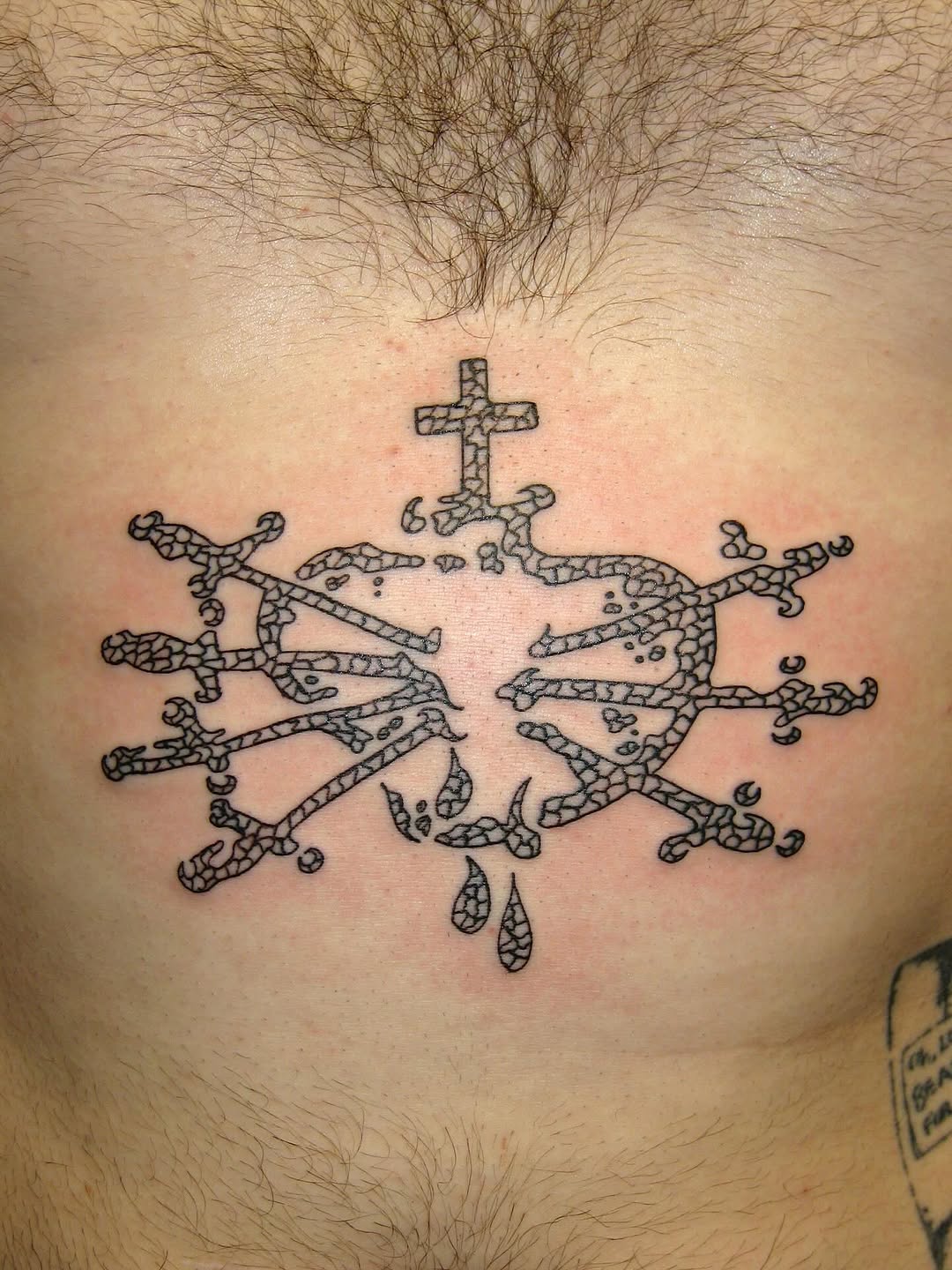 Tattoo by @whatisheavenlike — blackwork, geometric