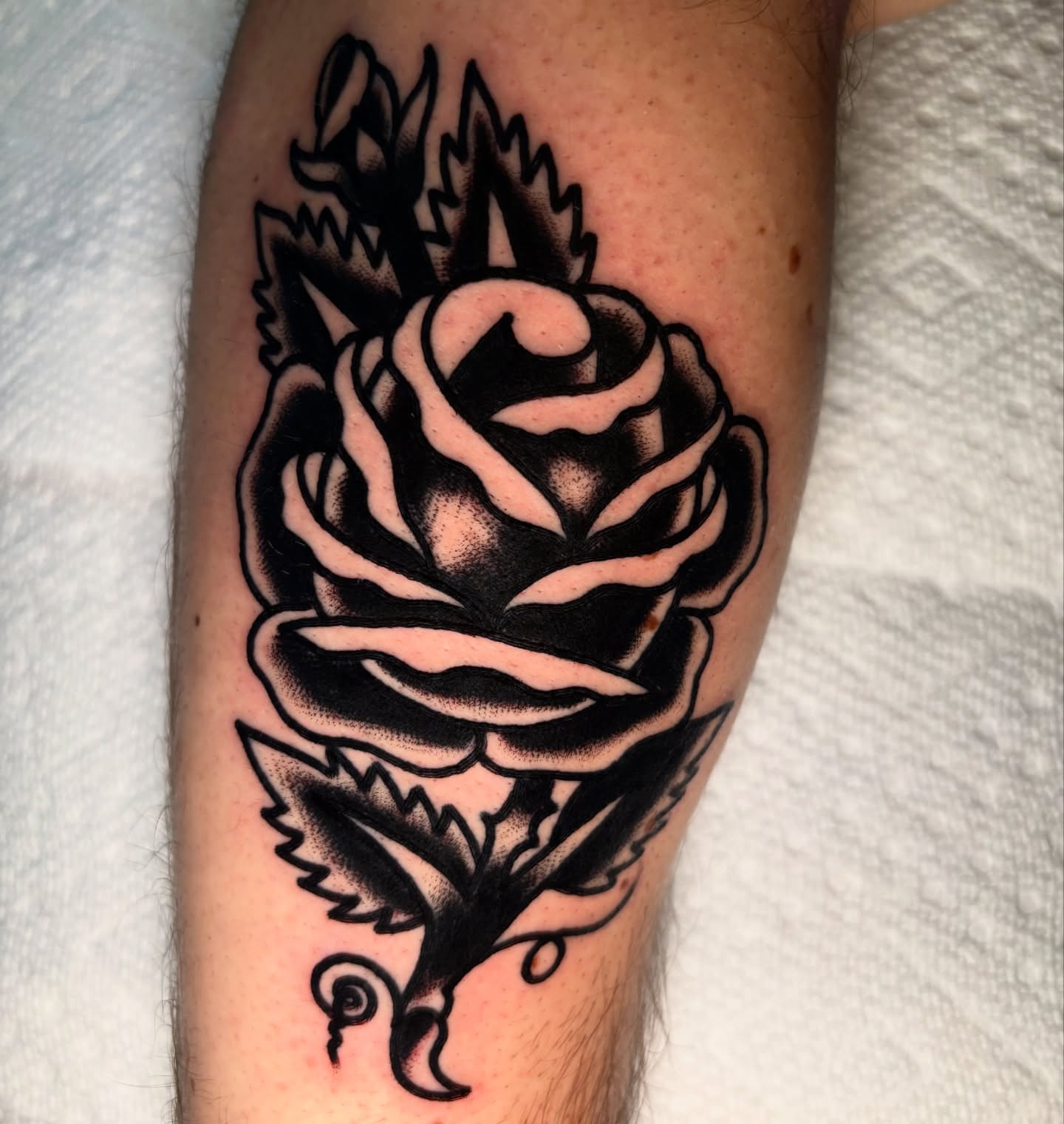 Tattoo by @isantotattoo — black_and_grey