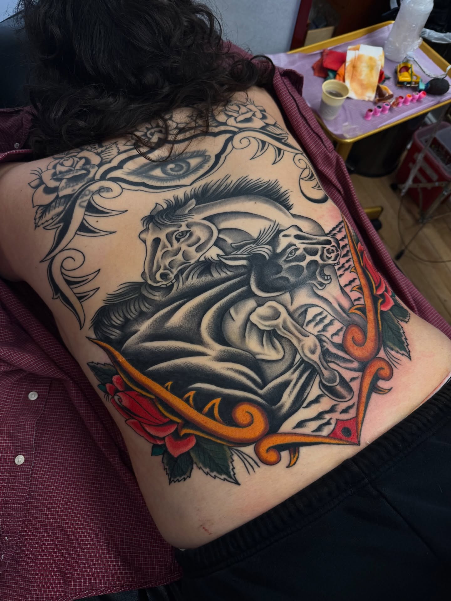 Tattoo by @jacobjamesk — american_traditional, black_and_grey