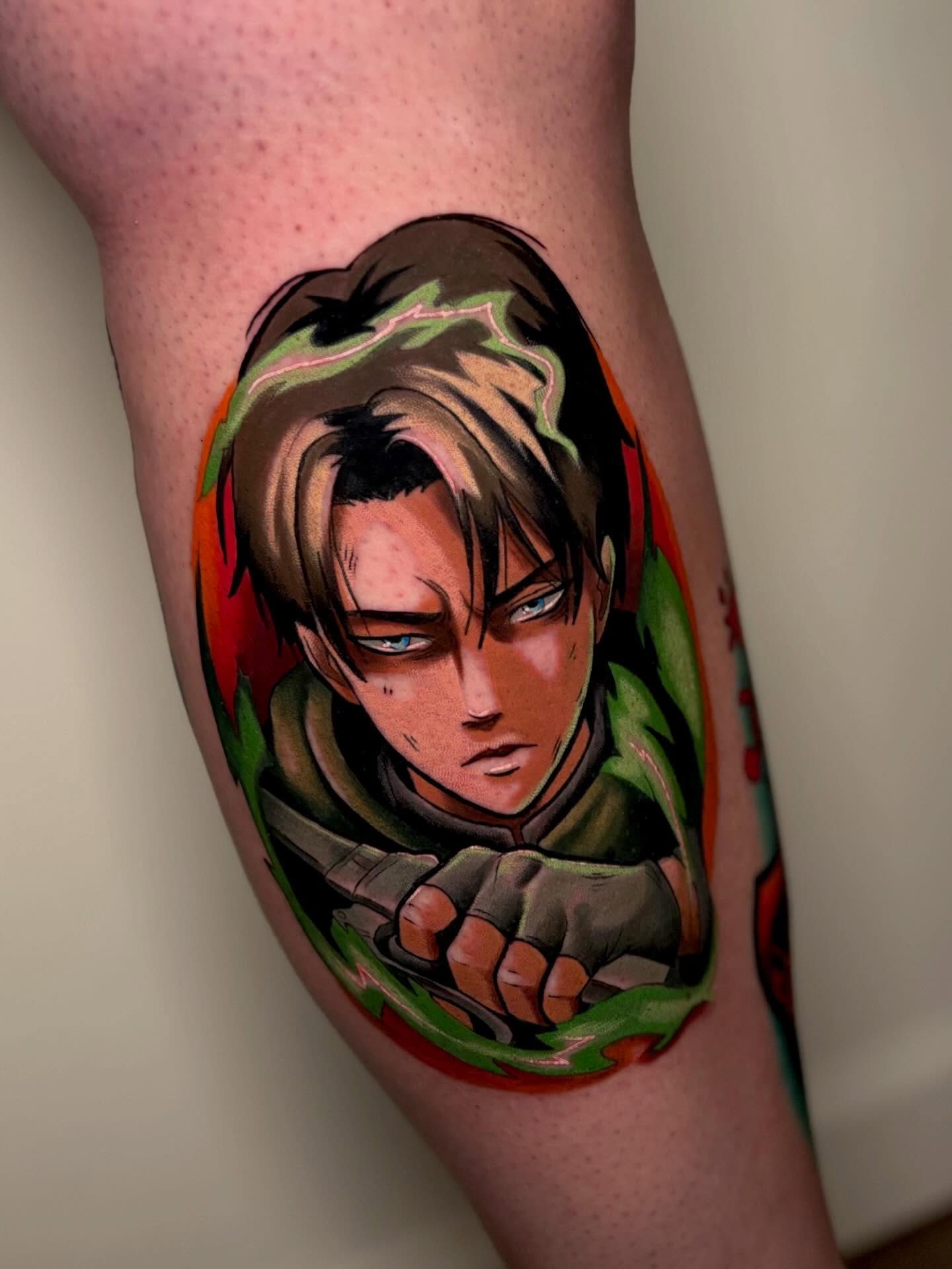 Tattoo by @beeinkedbyjess — anime