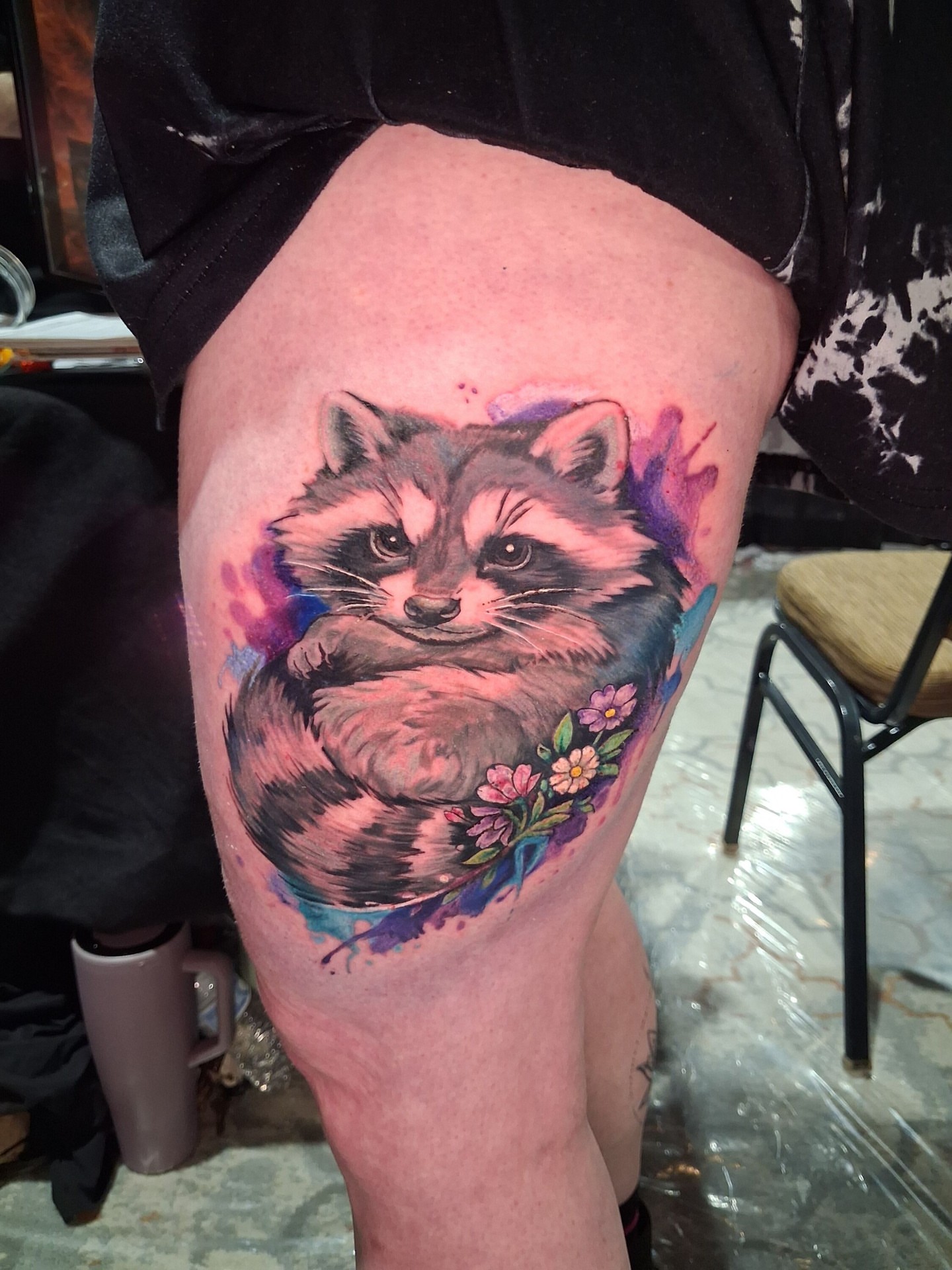 Tattoo by @my_style_mom — watercolor