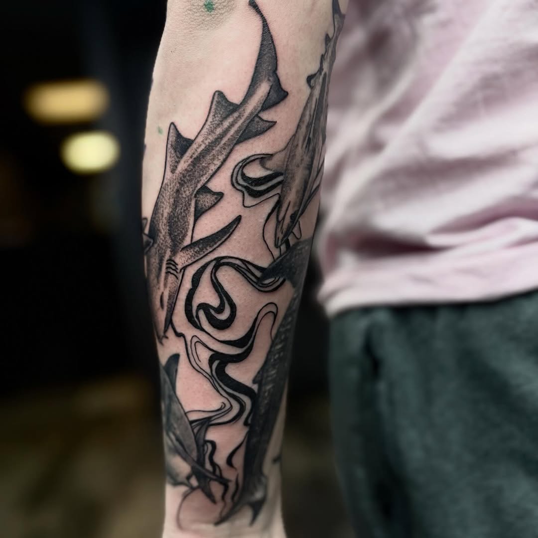 Tattoo by @gloomberrytattoos โ black_and_grey, realism