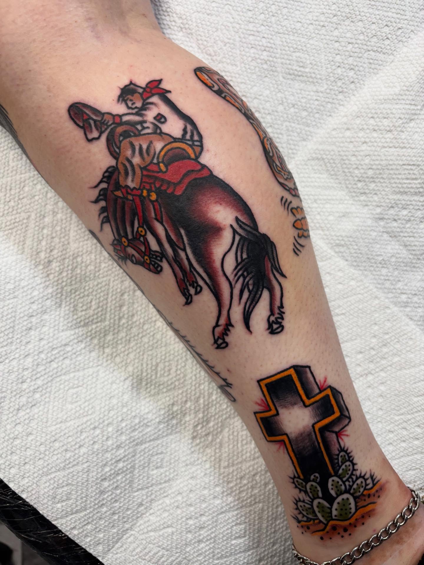 Tattoo by @tannerbrushtattooer โ american_traditional