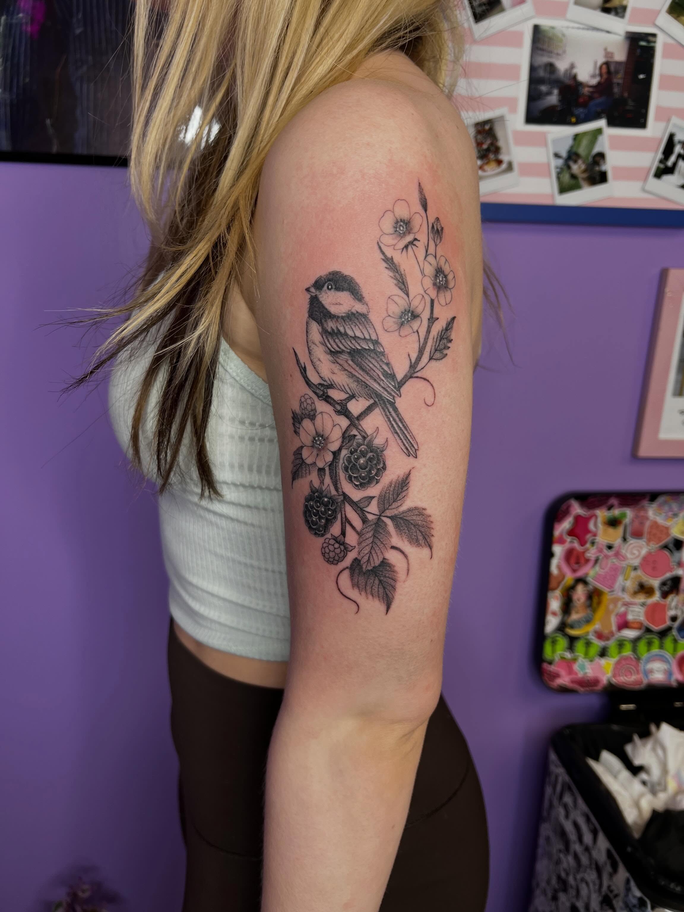 Tattoo by @tattoosbyebonyjane — black_and_grey