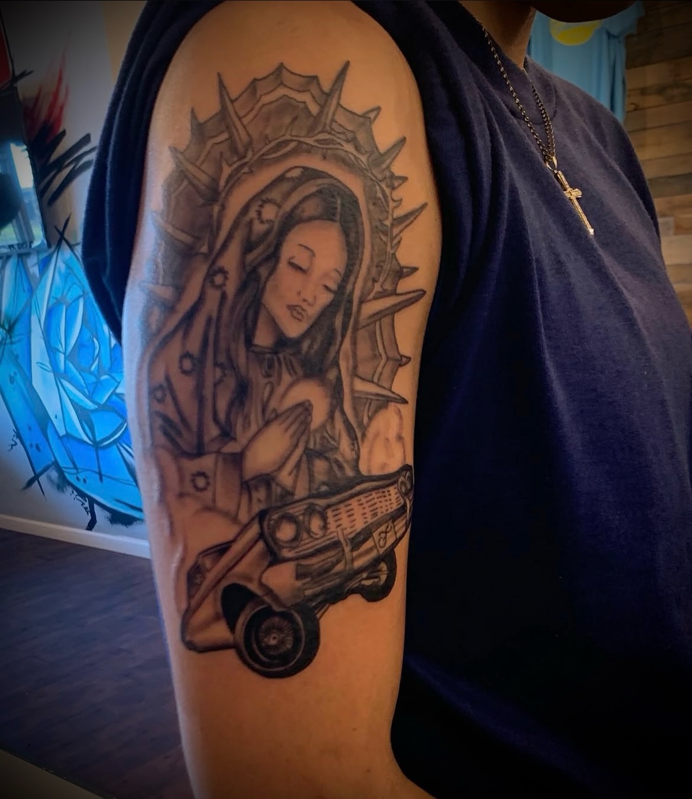 Tattoo by @the_tatuador265 β black_and_grey