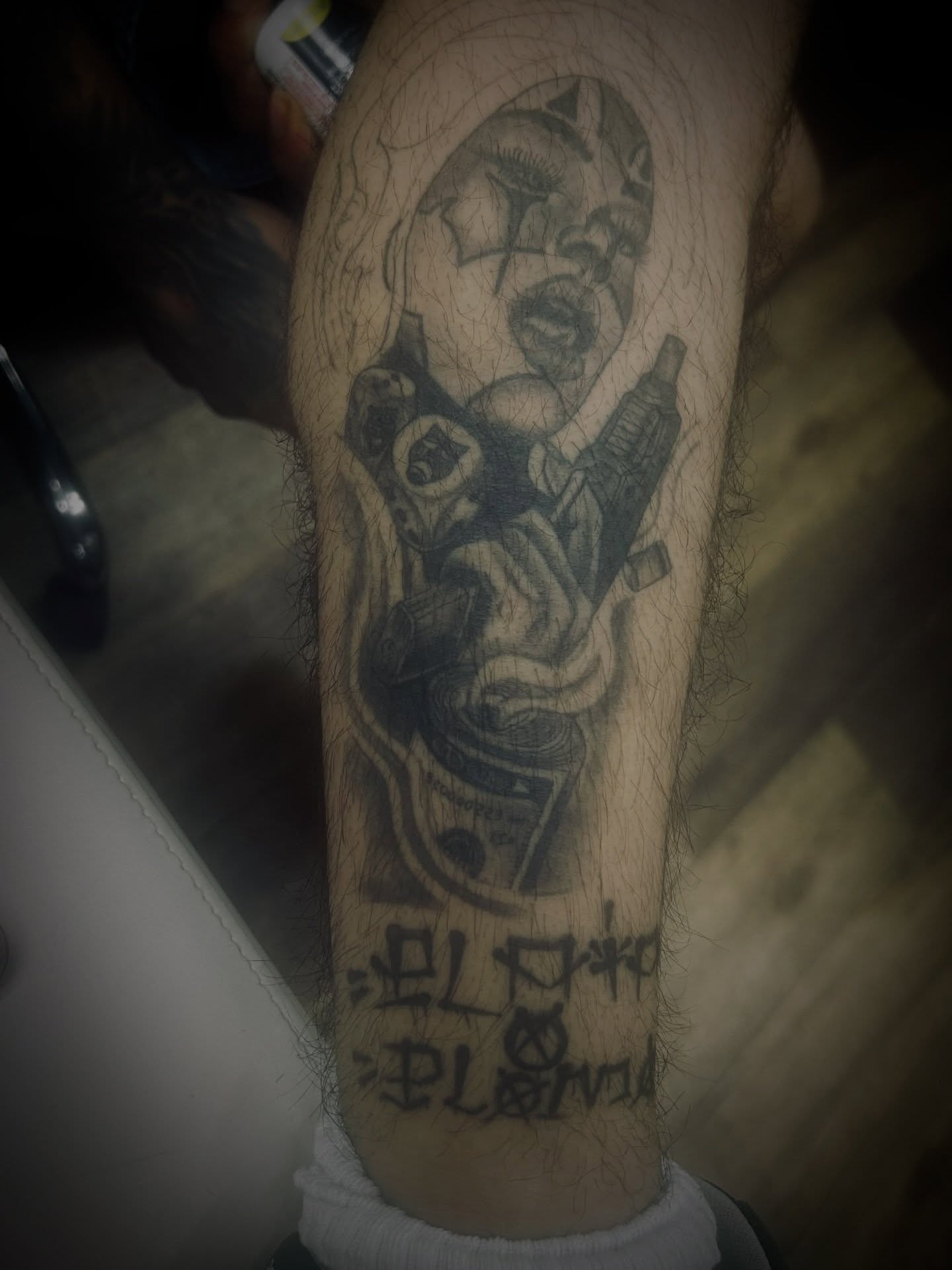 Tattoo by @the_tatuador265 β black_and_grey
