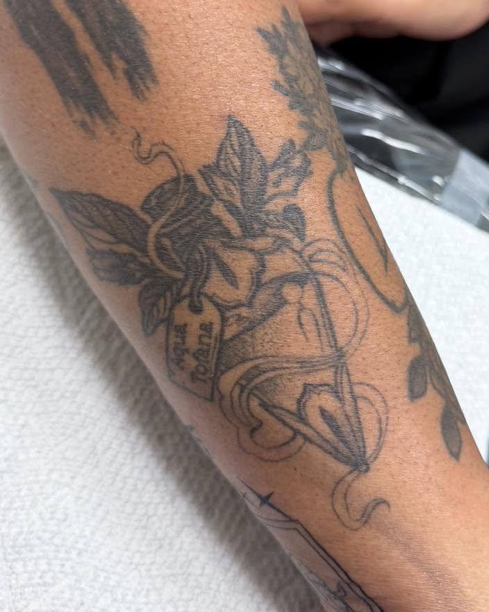 Tattoo by @the_last_centra — black_and_grey