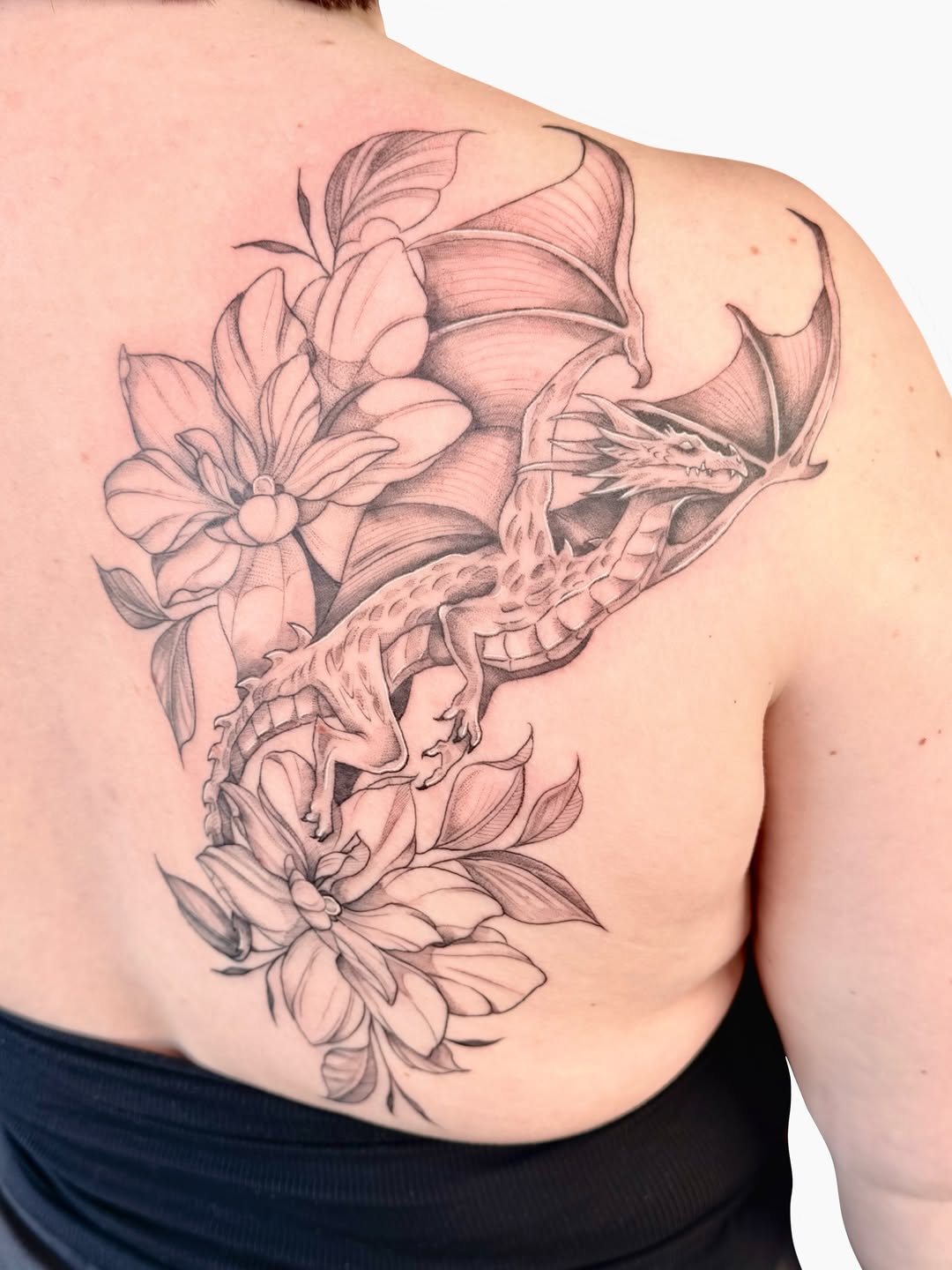 Tattoo by @fionnatattoo — black_and_grey, realism