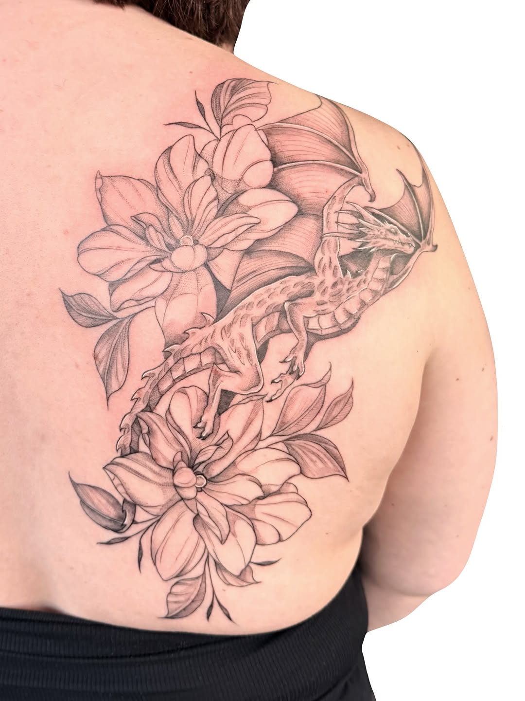 Tattoo by @fionnatattoo — black_and_grey, realism