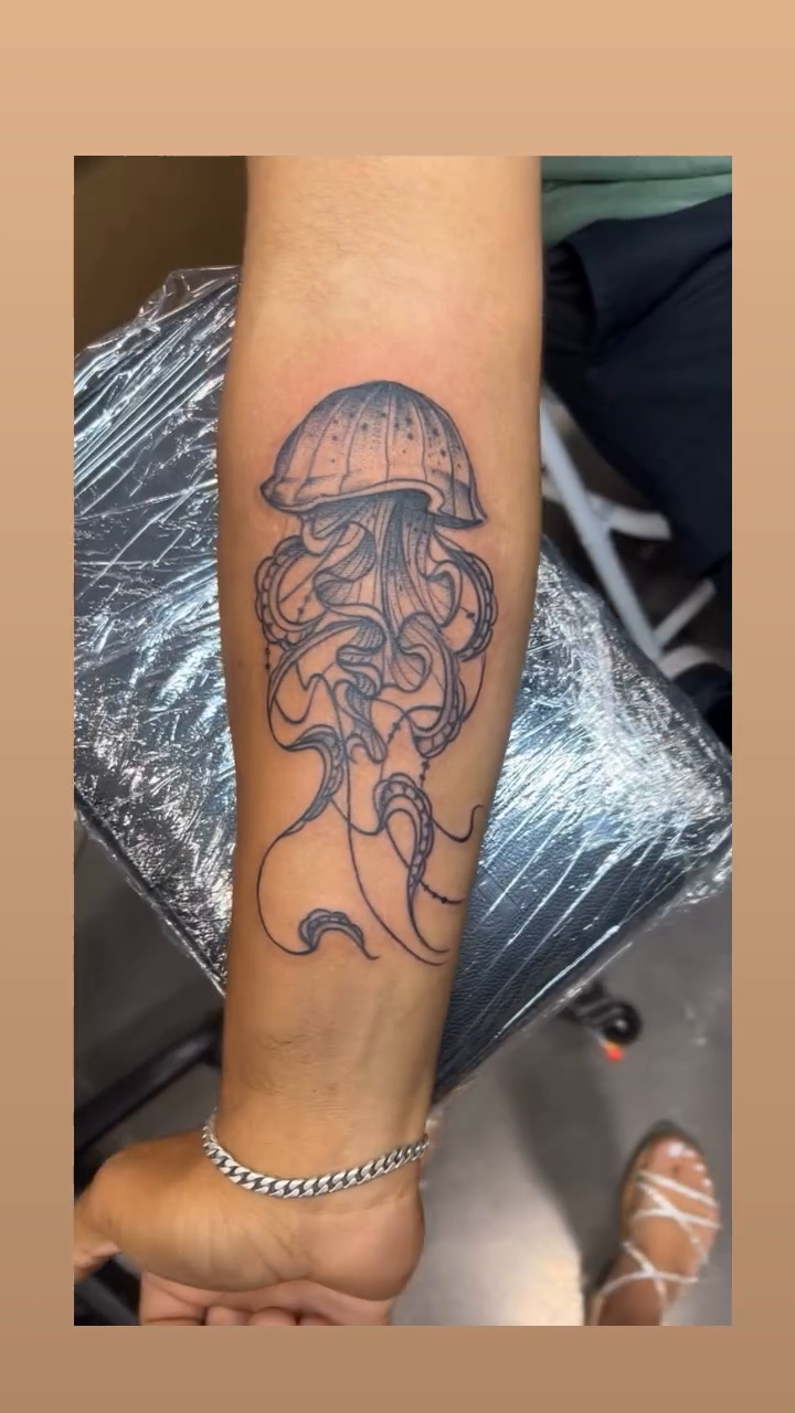 Tattoo by @inkbaby713 — black_and_grey, realism