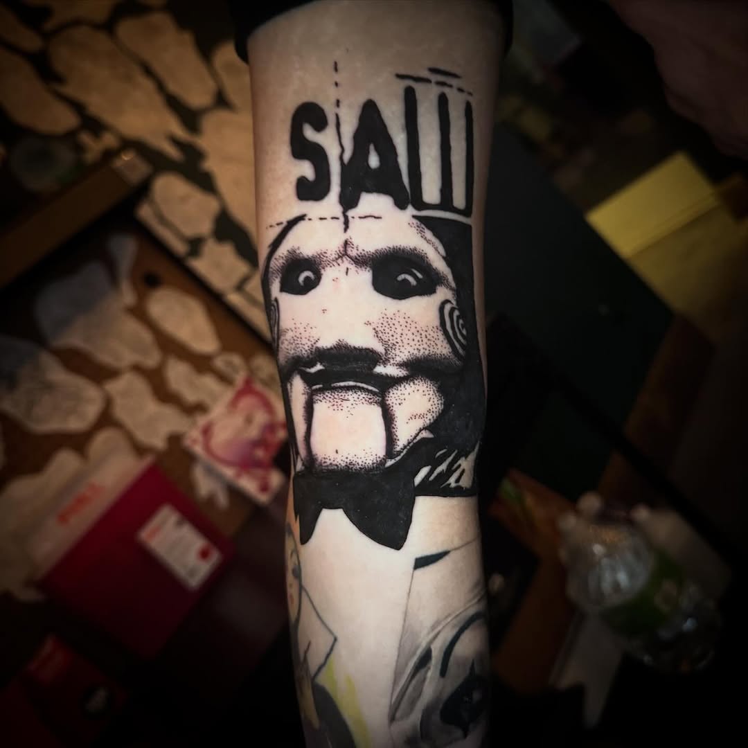 Tattoo by @alexandratattoos — black_and_grey, realism