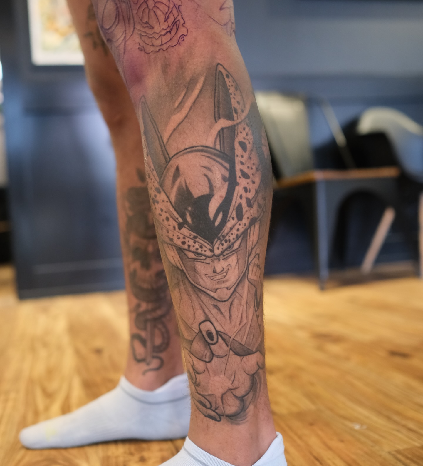 Tattoo by @coztic_tatt — anime