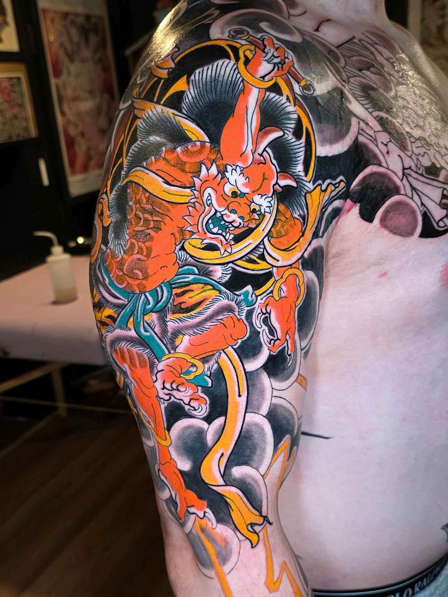 Tattoo by @horikitattoos — japanese_irezumi