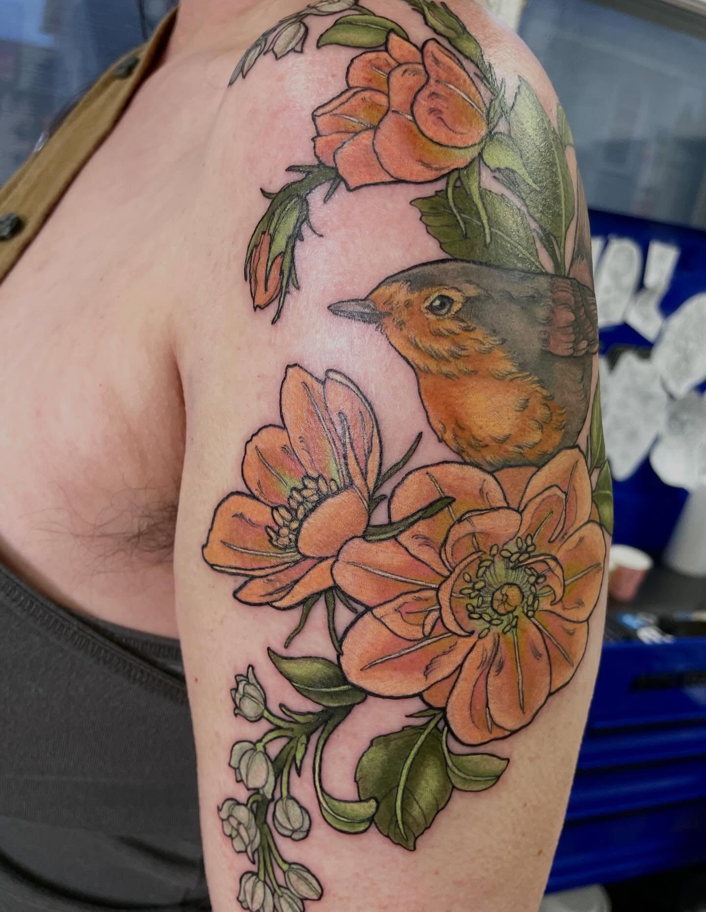 Tattoo by @pare_elyse — realism, watercolor