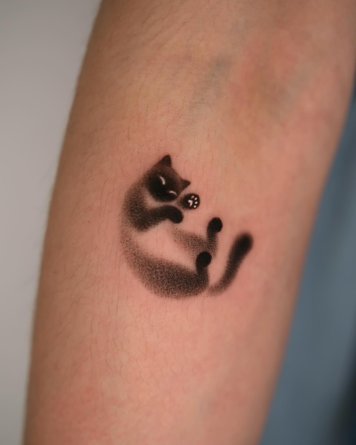 Tattoo by @toki.tattoos — dotwork