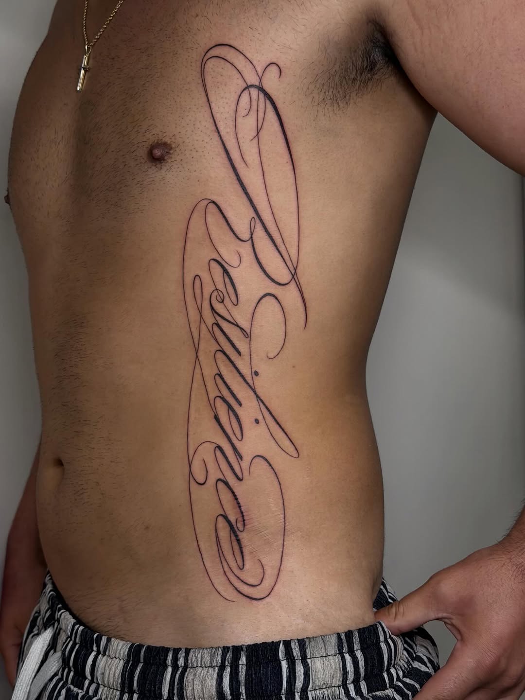 Tattoo by @gimilt.tattoos — lettering_script