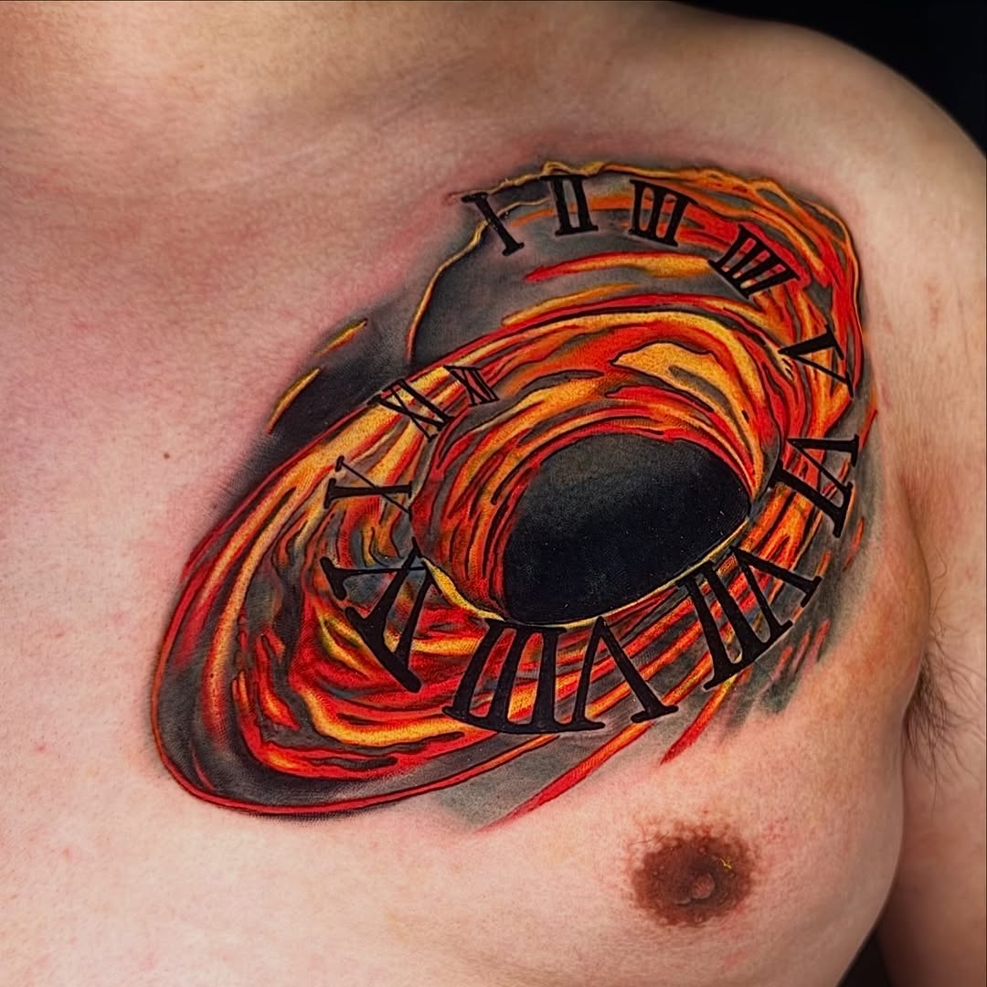 Tattoo by @pamsanderstattoo โ realism, black_and_grey