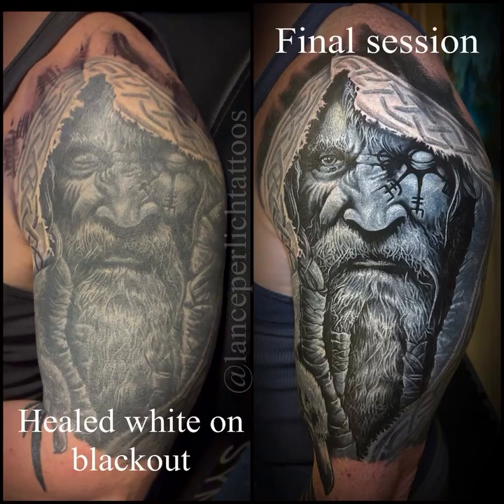 Tattoo work at Fort Wayne Tattoo Convention 2026