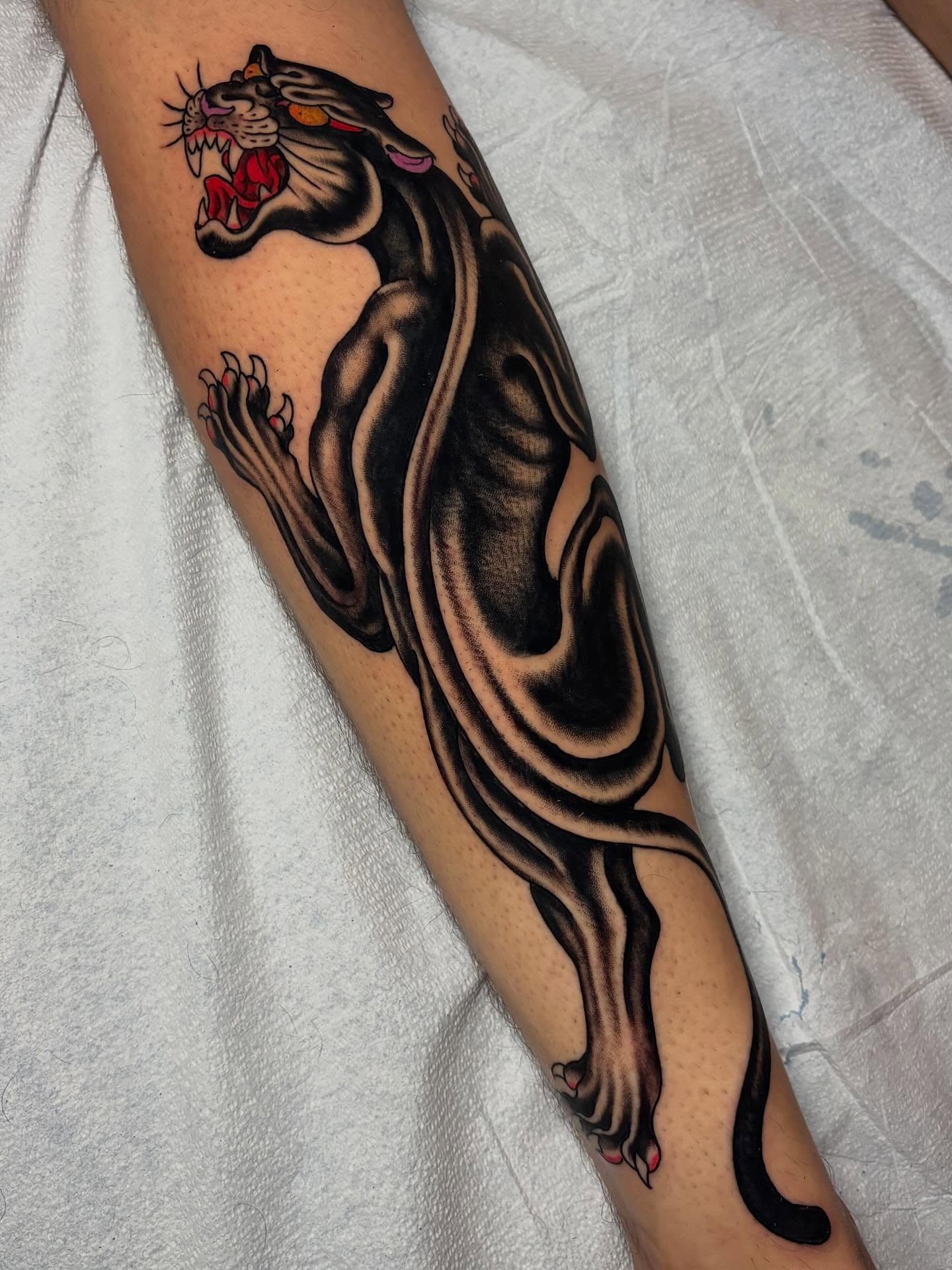 Tattoo by @elmertattoos — american_traditional, black_and_grey