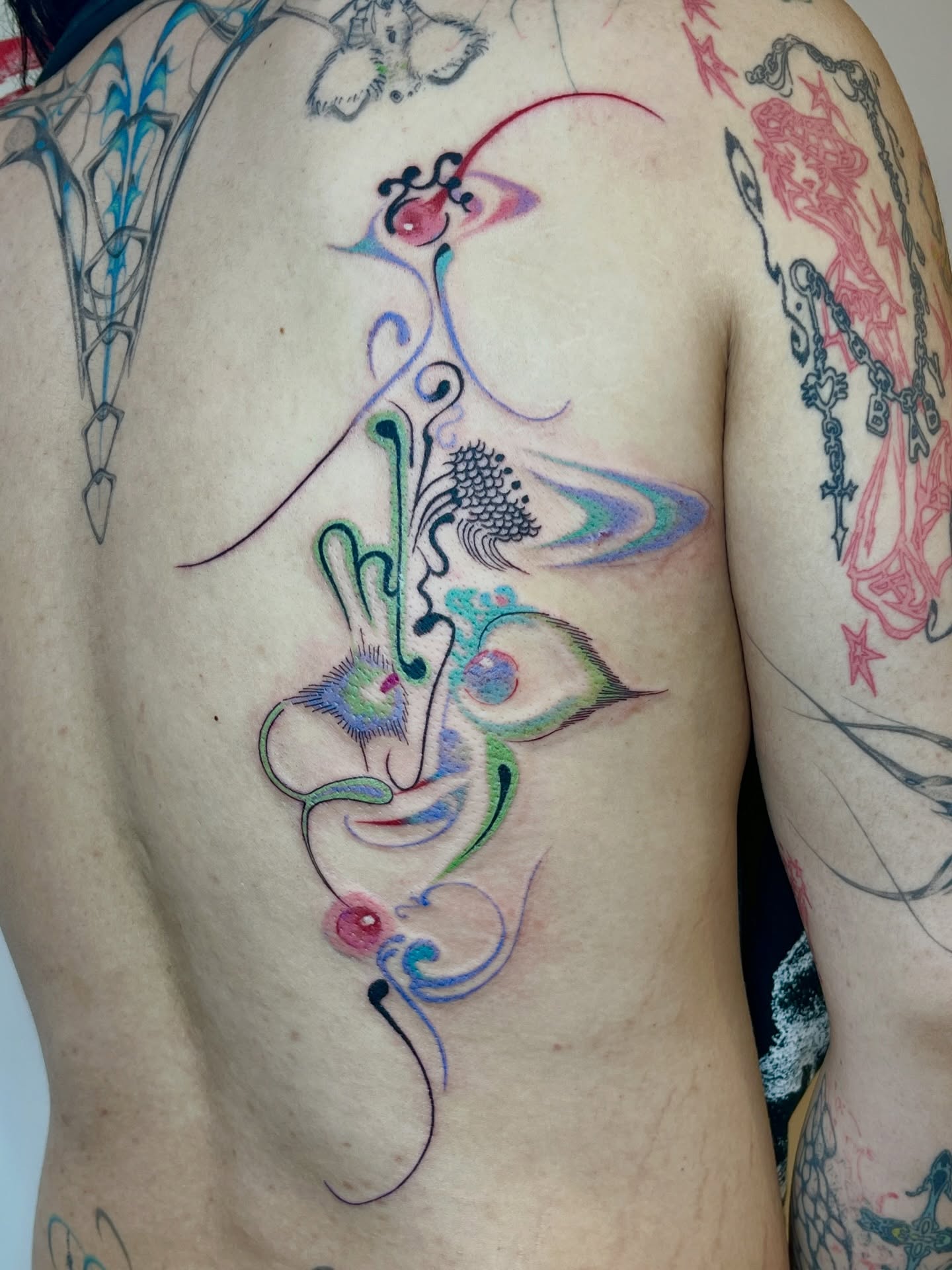 Tattoo by @the_tru_jerrry β new_school, illustrative