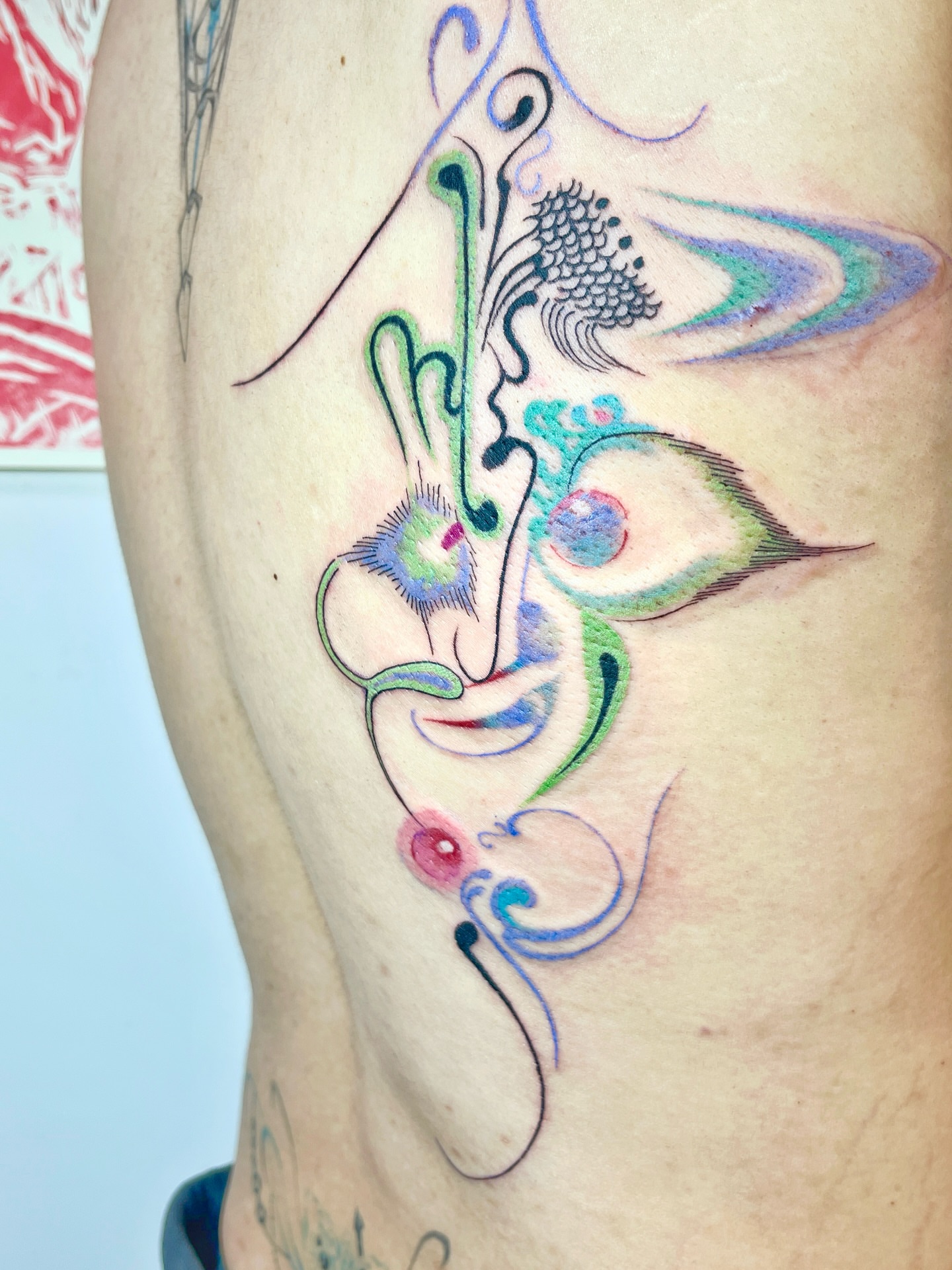 Tattoo by @the_tru_jerrry β new_school, illustrative