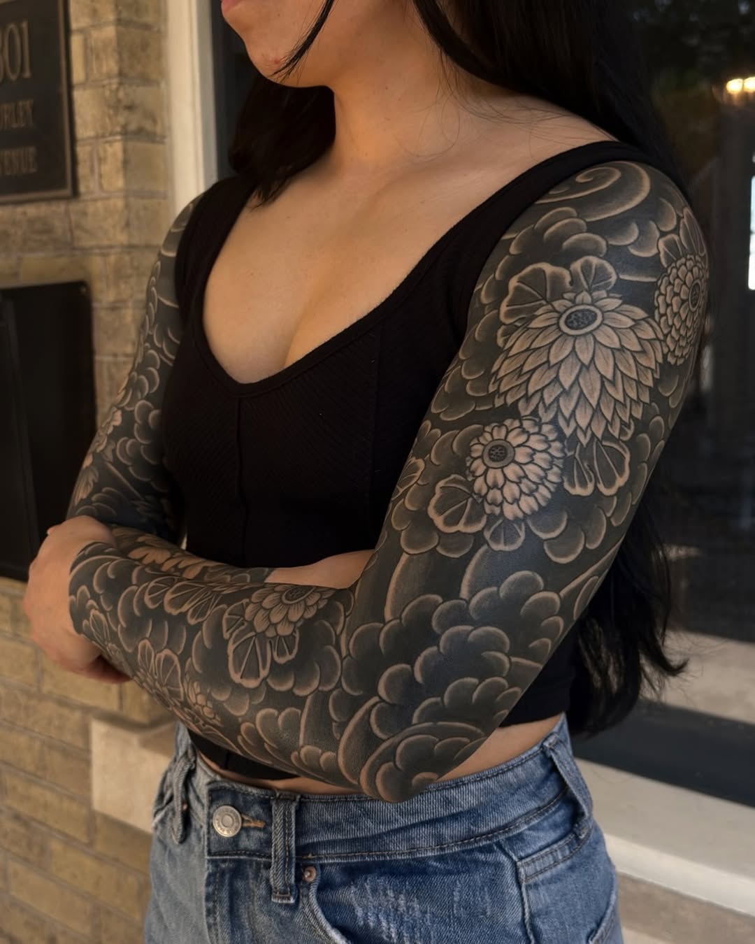 Tattoo by @ayala_tattoo — japanese_irezumi, black_and_grey