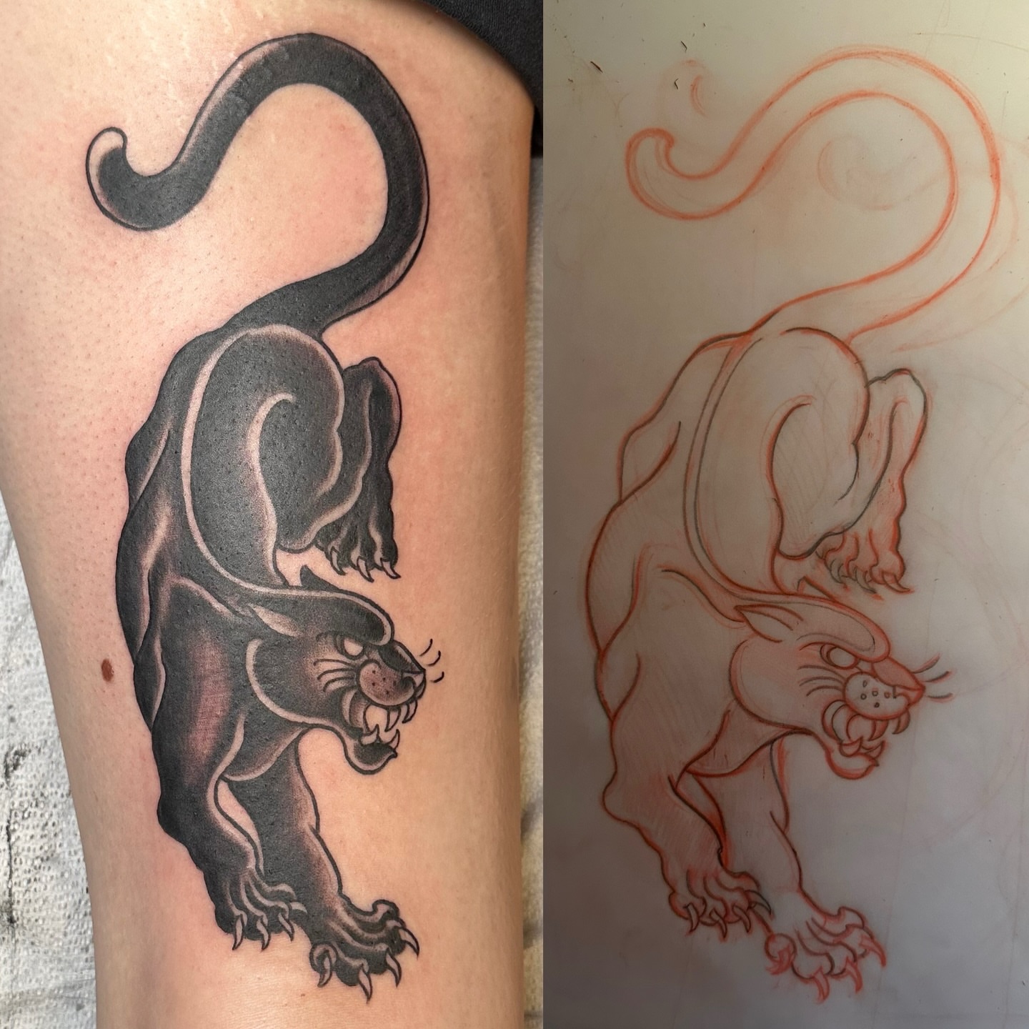 Tattoo by @jbarnett_art — black_and_grey