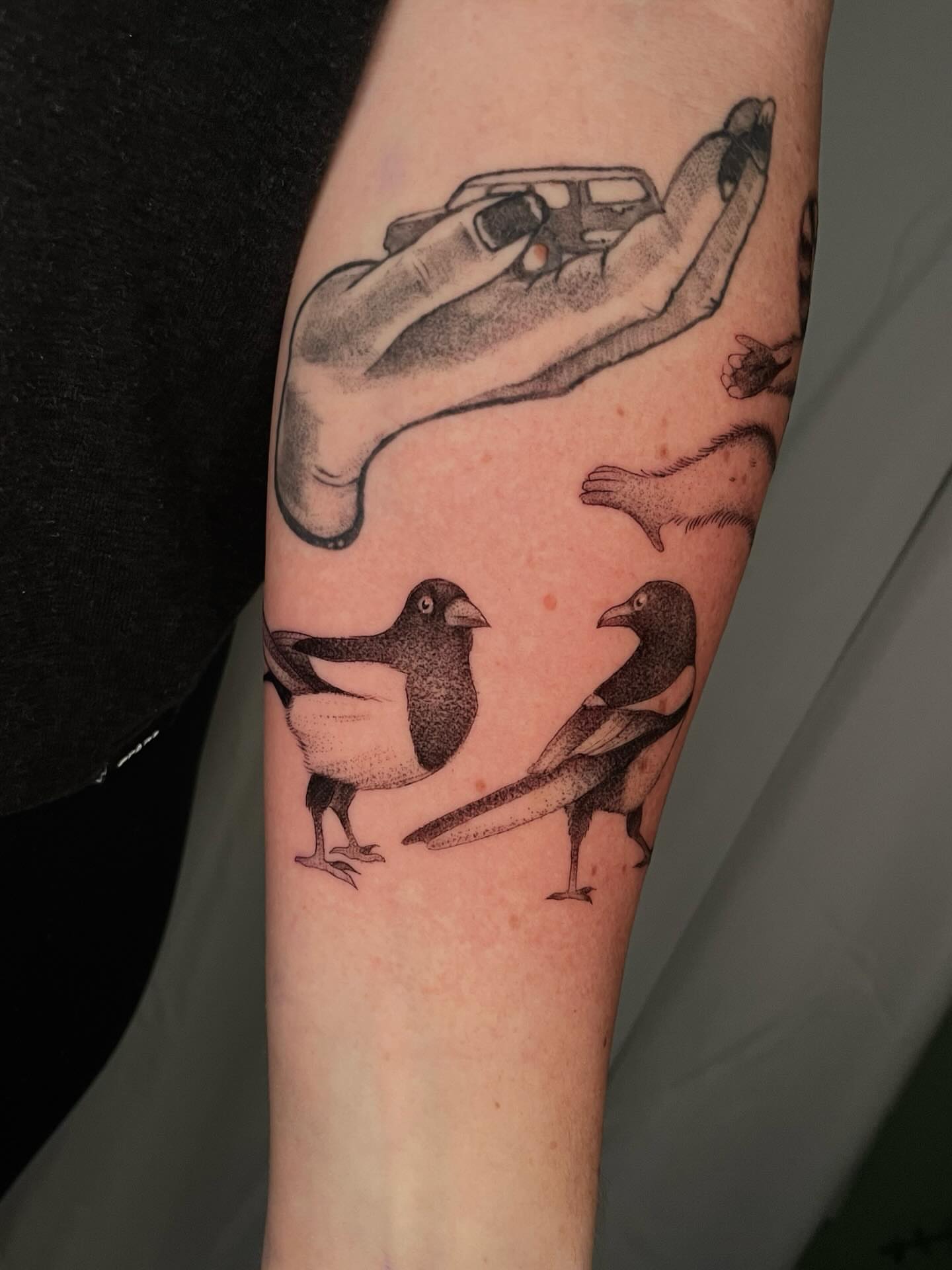 Tattoo by @samiamthesam — dotwork, realism
