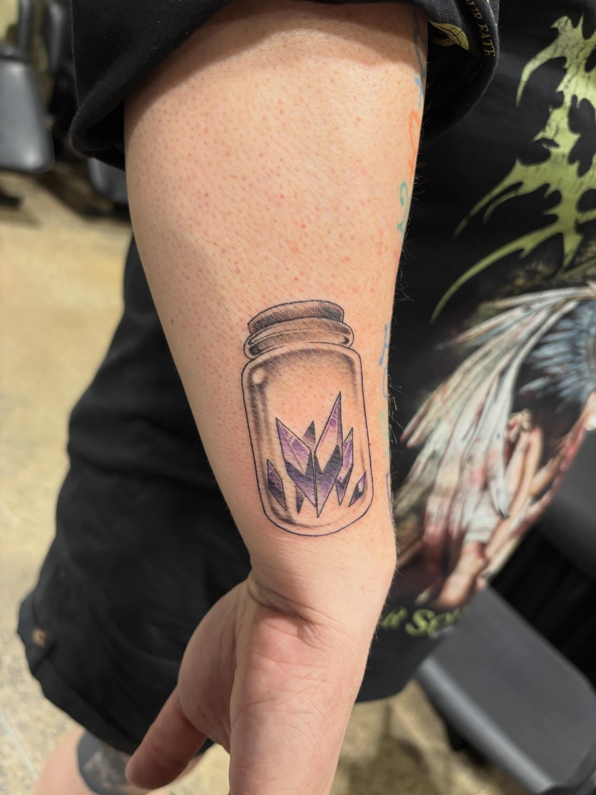 Tattoo by @vince.tattoos — geometric