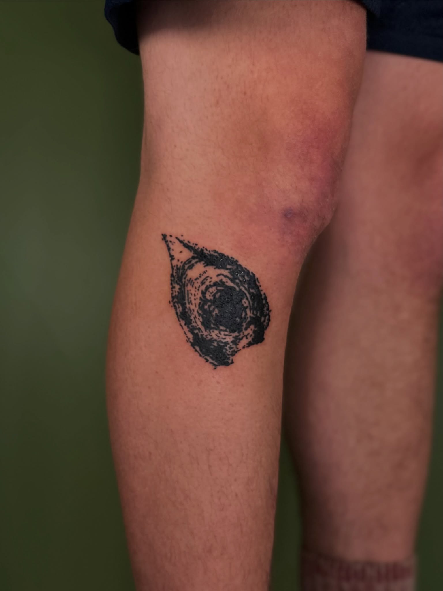 Tattoo by @tapiotats — dotwork
