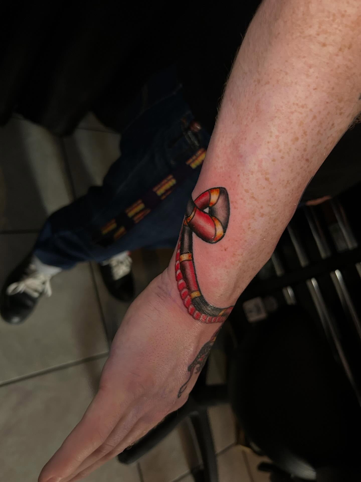 Tattoo by @backhandedculture — realism