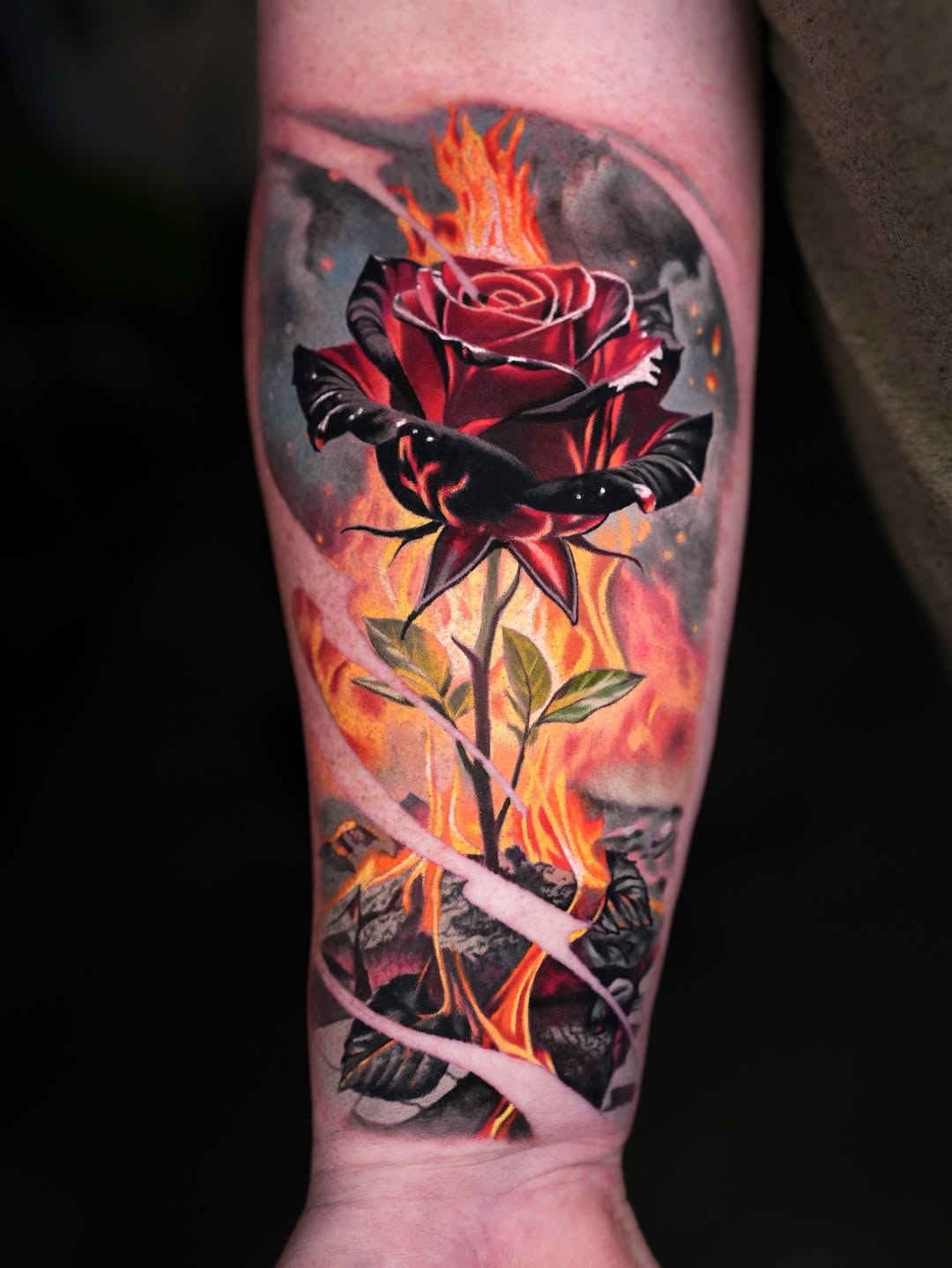 Tattoo by @andylqb โ realism, dark_realism