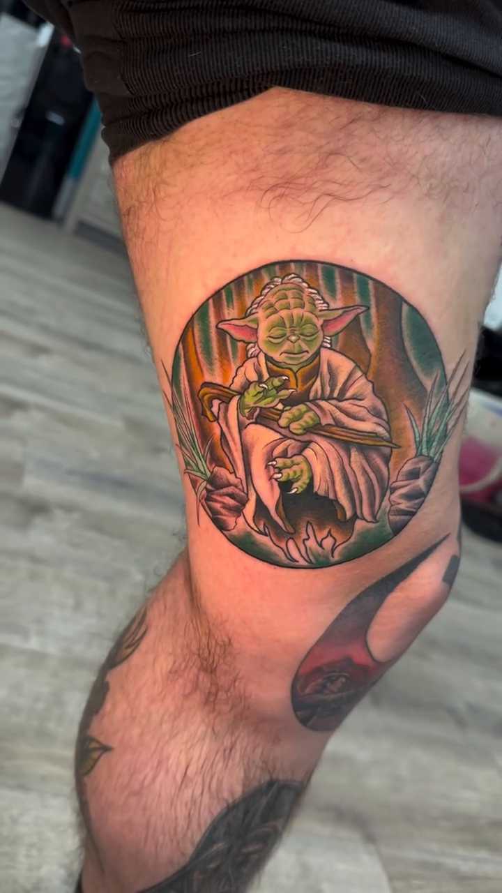 Tattoo by @mriverotattoos — realism, anime
