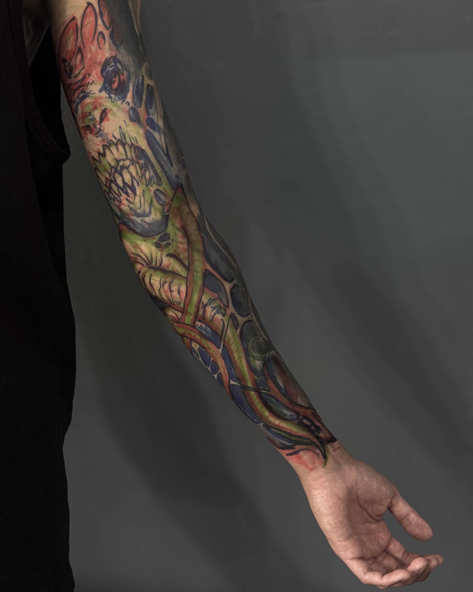 Tattoo by @brunomorettitattoo — american_traditional, dotwork