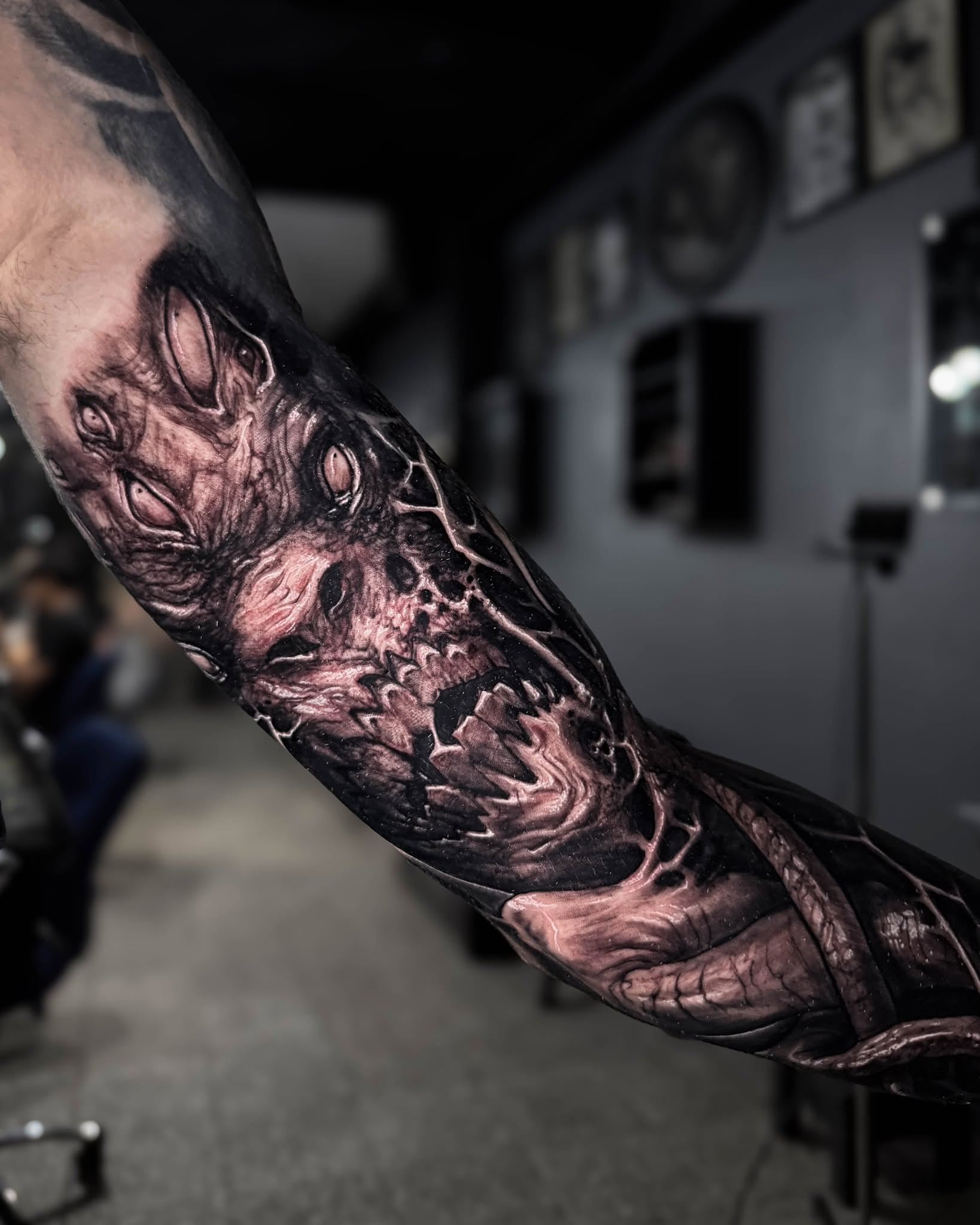 Tattoo by @brunomorettitattoo — dark_realism