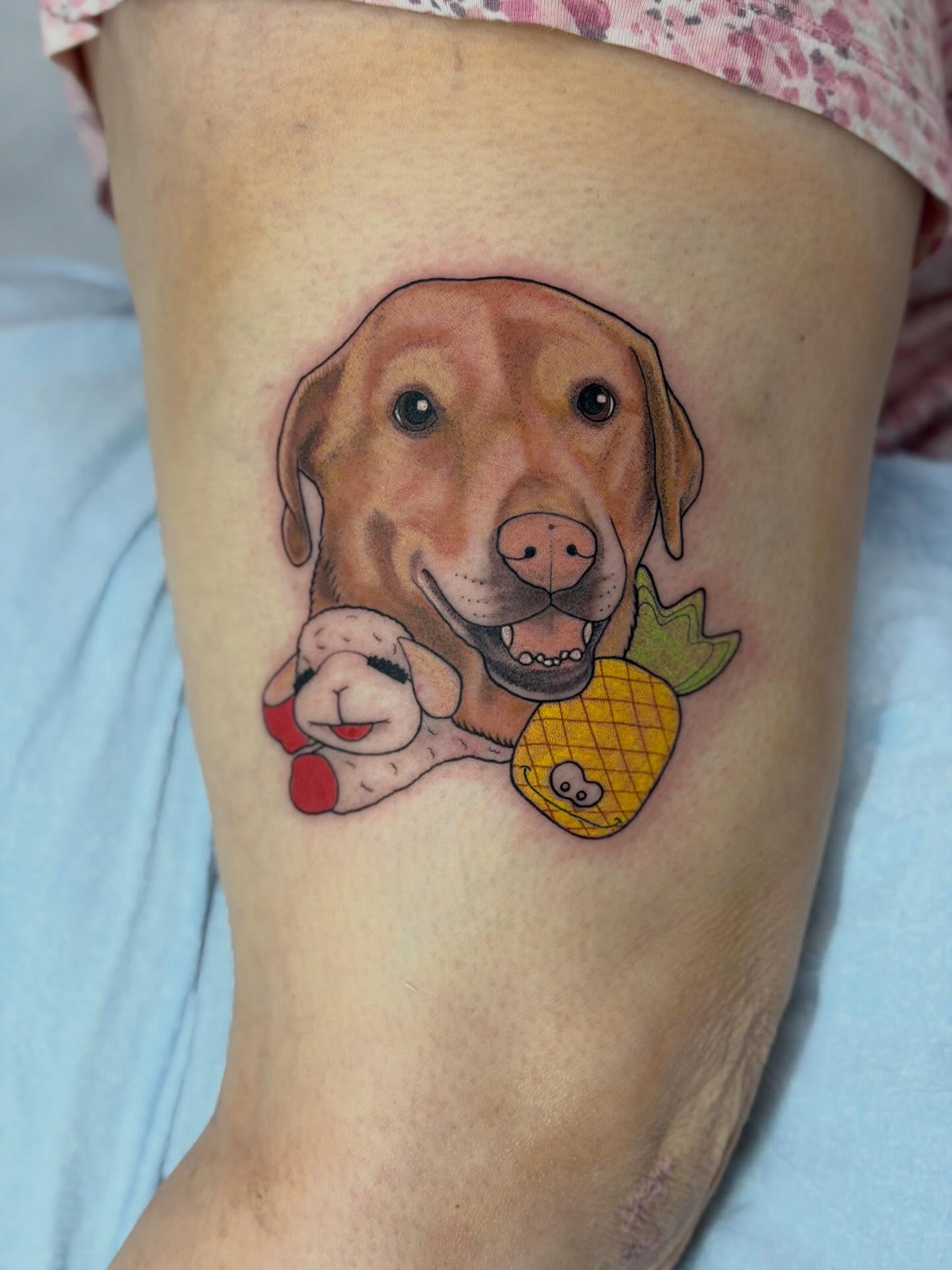 Tattoo by @heretopetdogs — realism
