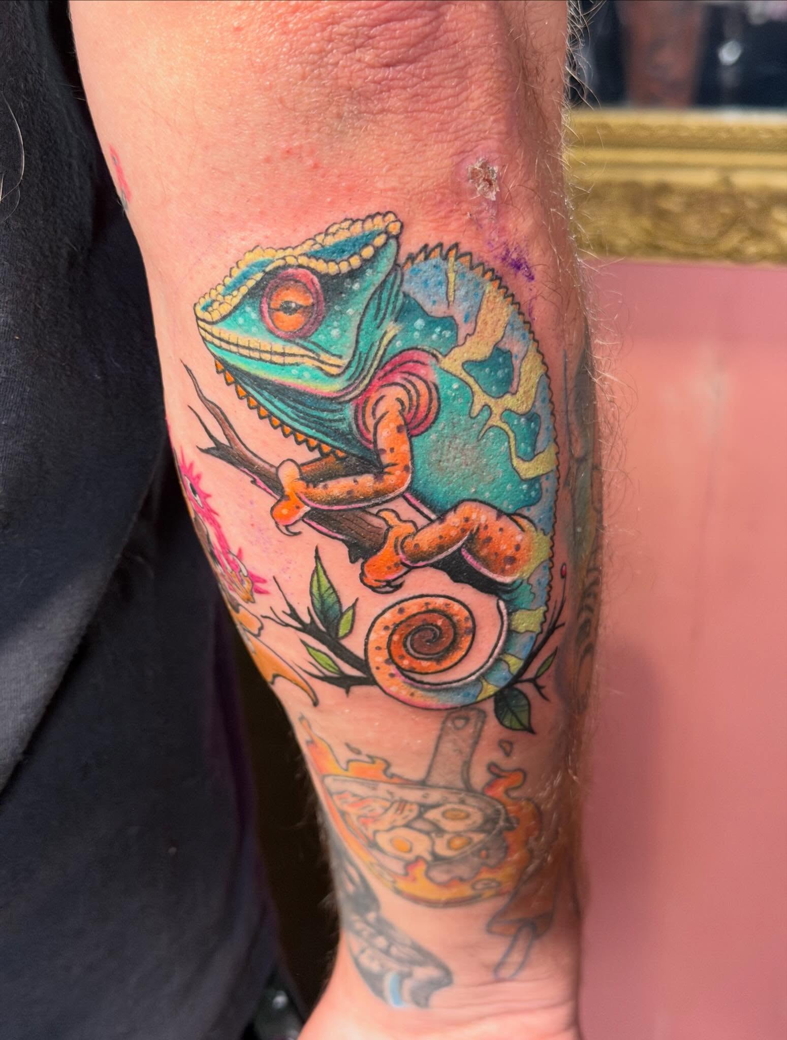 Tattoo by @aarondoestattoos — new_school