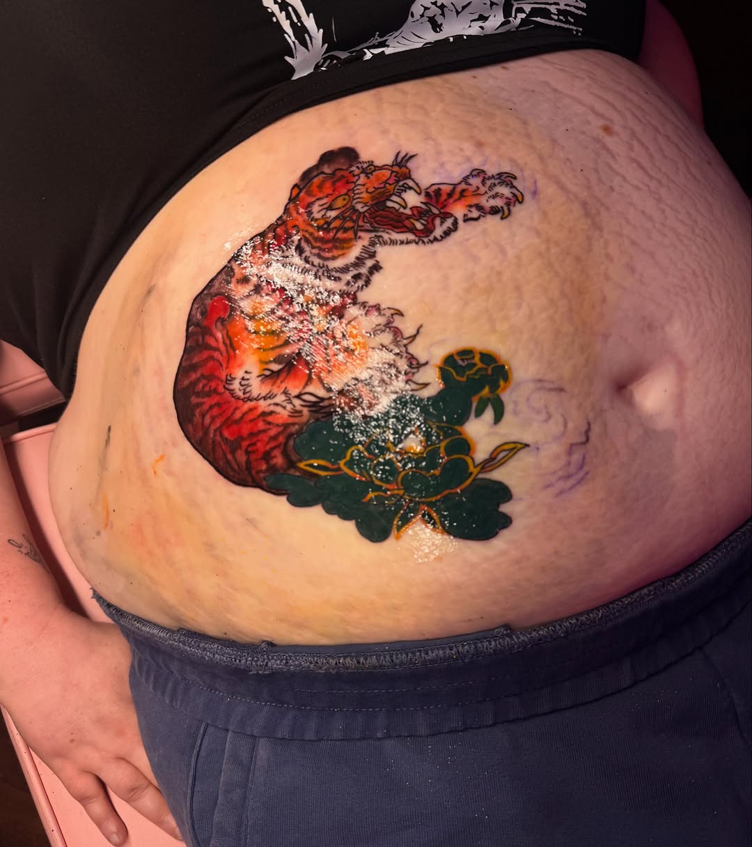 Tattoo by @santos.tattoos.official — japanese_irezumi, neo_traditional