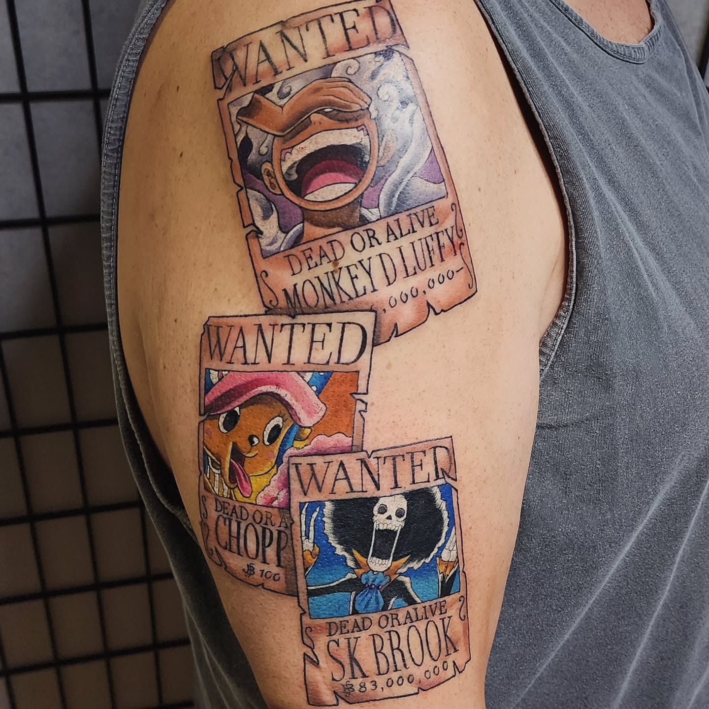 Tattoo by @workofant — anime