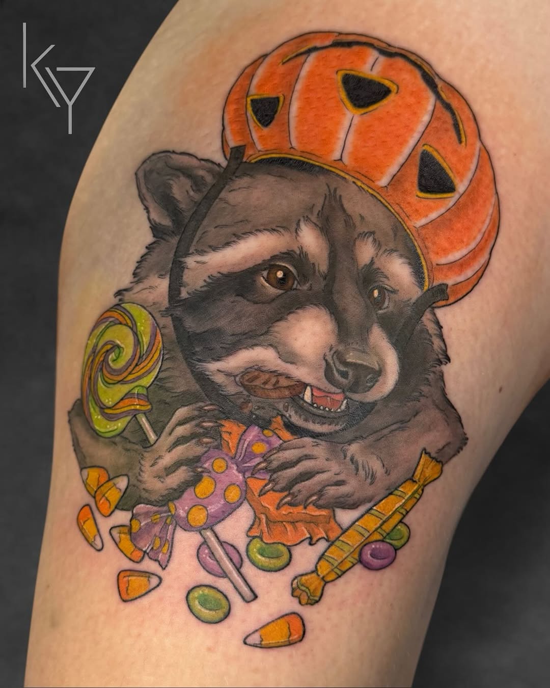 Tattoo by @yorkietats — realism, new_school