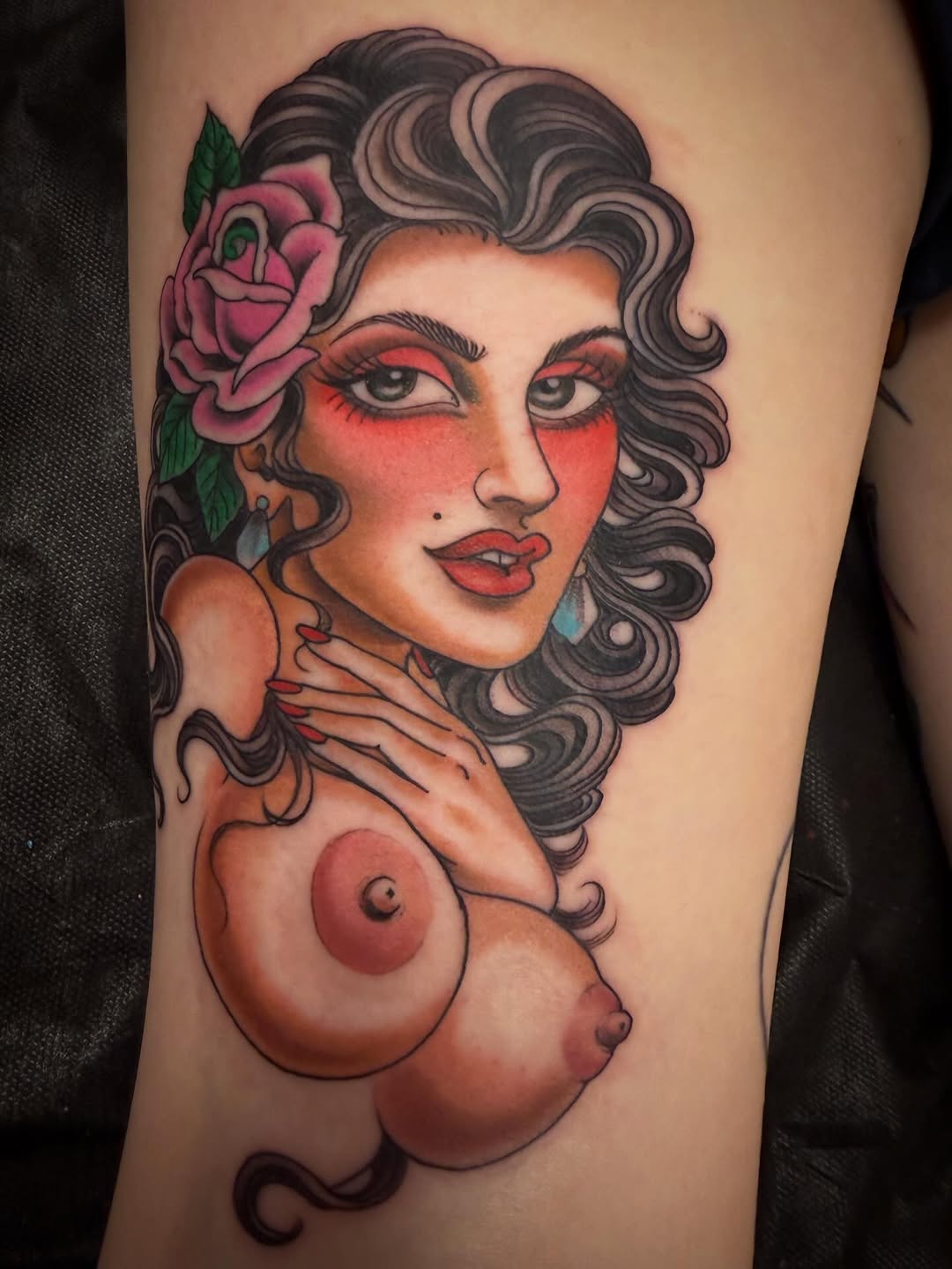 Tattoo by @adamwarmerdam — neo_traditional, realism
