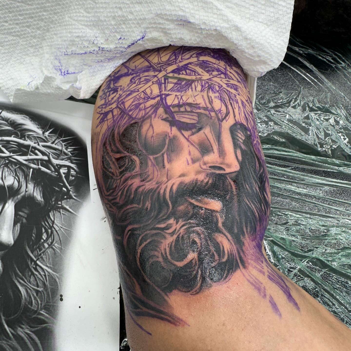 Tattoo by @idrinkink_ — realism, dark_realism