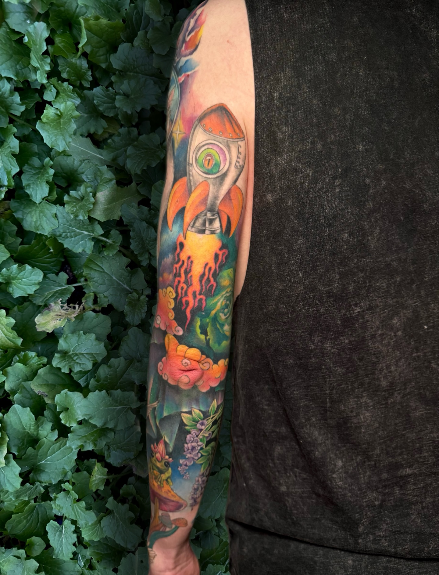 Tattoo by @moggtattoo β new_school, surrealism